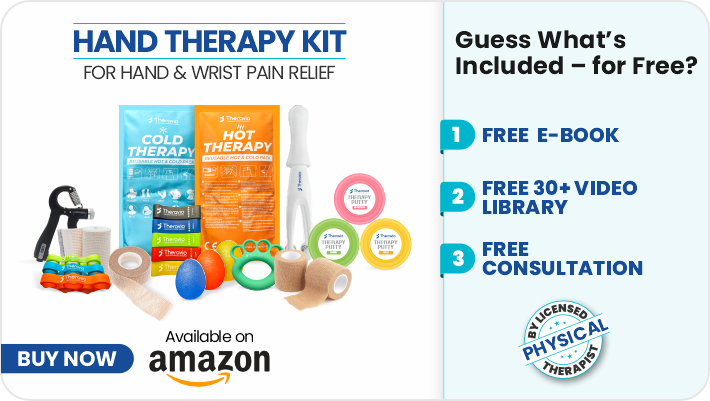 3 Free Bonuses with Theravio Hand Therapy Kit